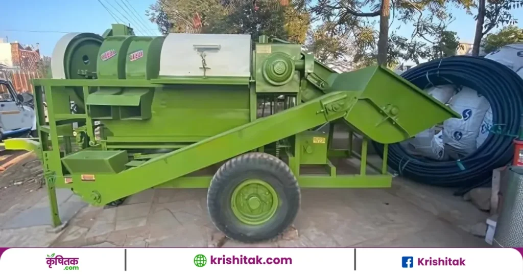 Wheat Harvesting Machine