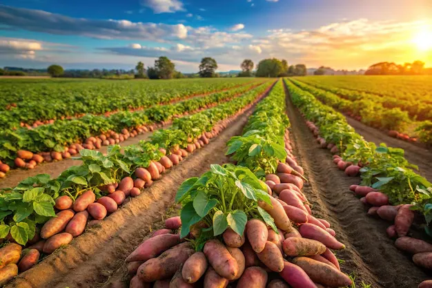 Sweet Potato Organic Farming