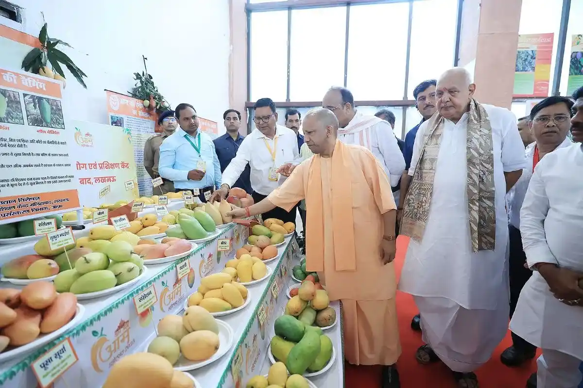 CM Yogi inaugurated the Mango Festival in Lucknow