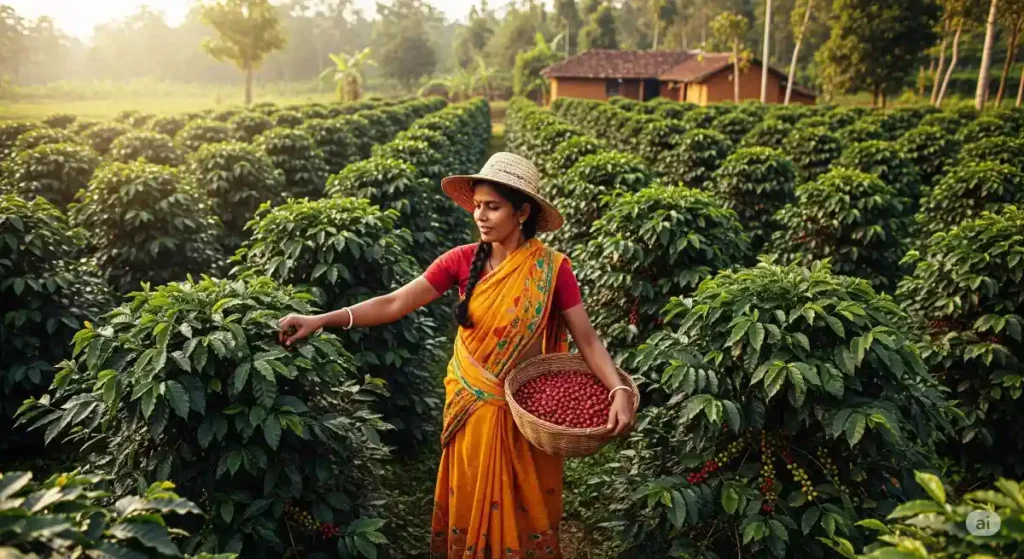 Cofee Farming in Hindi
