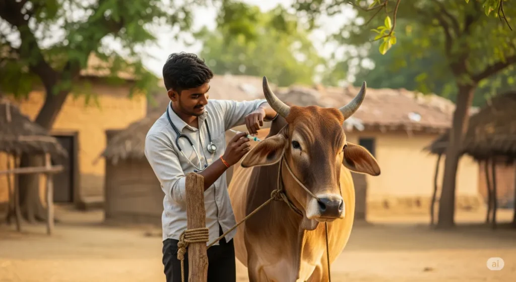 Treatment of animals at home in Chhattisgarh