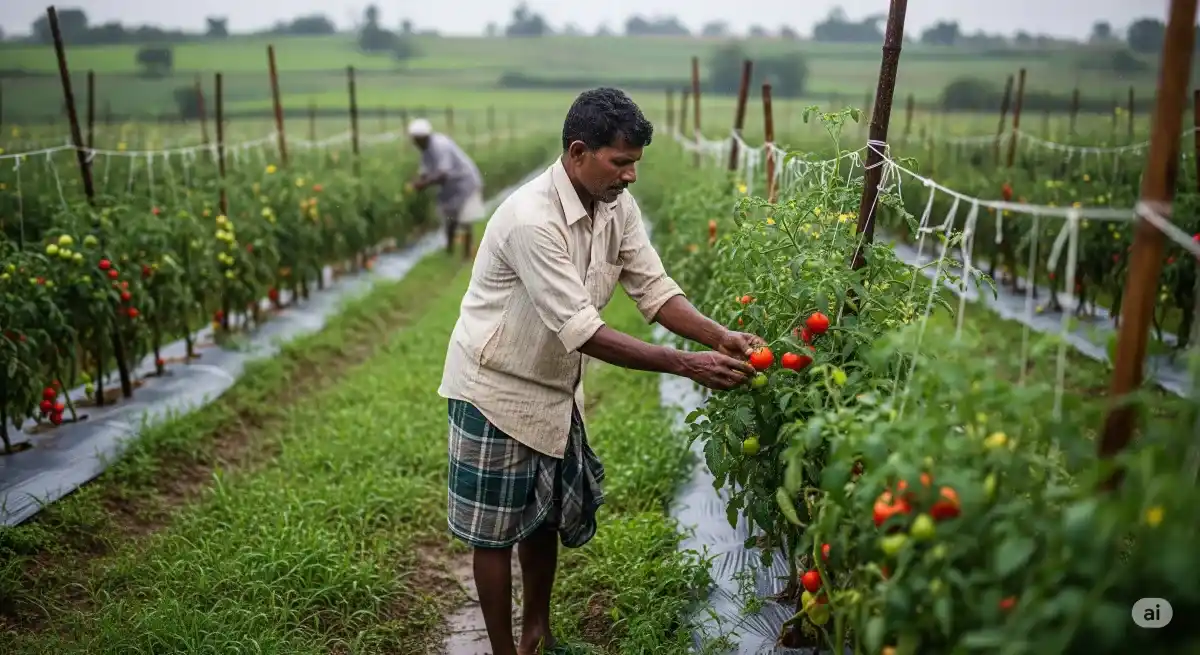 मानसून में टमाटर की खेती ग्राफ्टिंग से