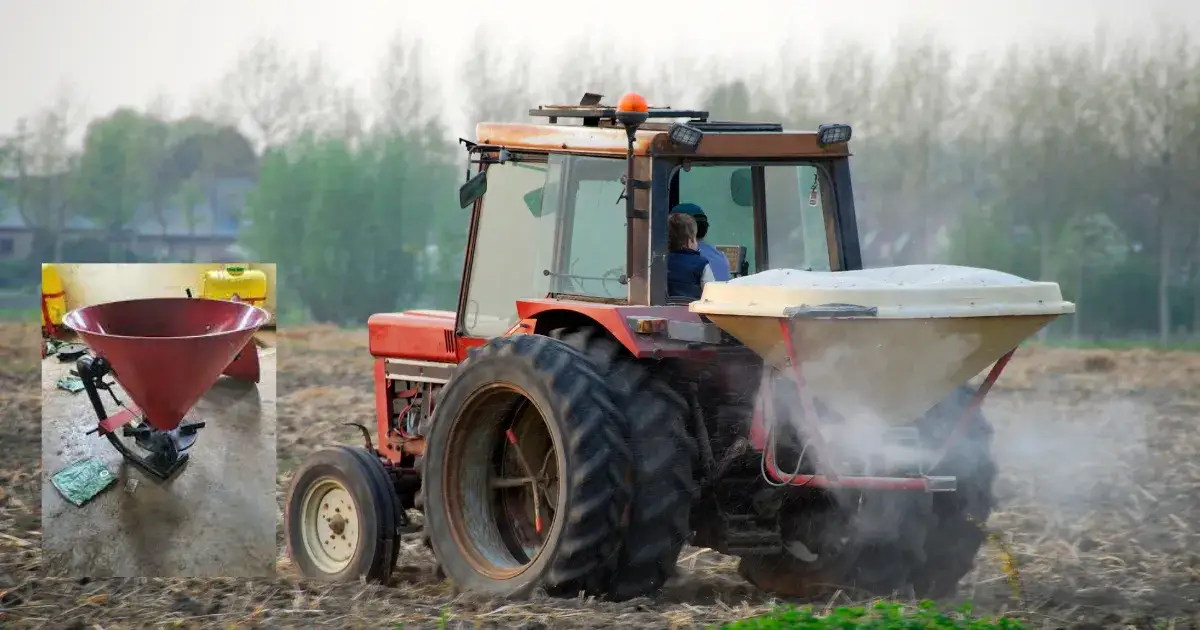 Fertilizer Broadcaster Machine