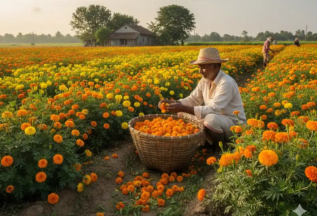सितंबर से दिसंबर में वैज्ञानिक तरीके से करें गेंदा फूल की खेती, 4 महीने में होगी लाखों की कमाई