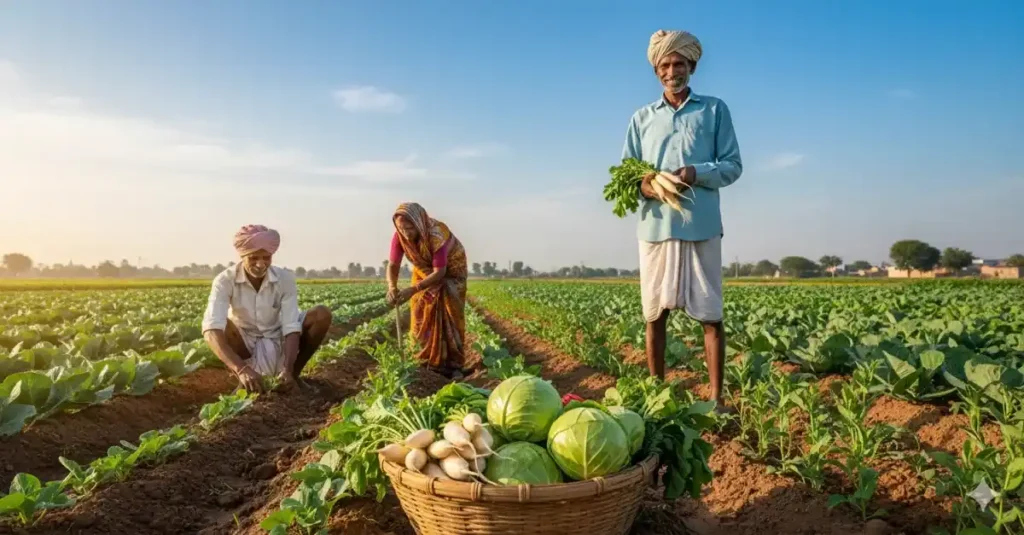 किसान भाई अक्टूबर में बोएं ये सब्जियां, कम समय में मिलेगा शानदार मुनाफा