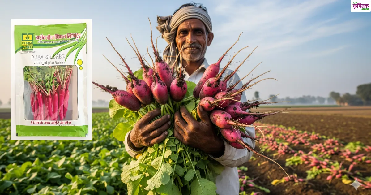 किसान भाइयों करें गुलाबी मूली की खेती, मंडियों में रहती है जबरदस्त डिमांड, जानें कहां से खरीदें बीज