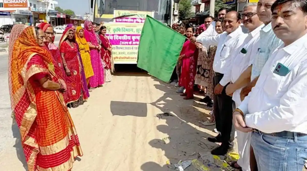 राजस्थान में आत्मा योजना की शुरुवात 45 महिला कृषकों का भ्रमण शुरू, नई तकनीकों से बढ़ेगी आय